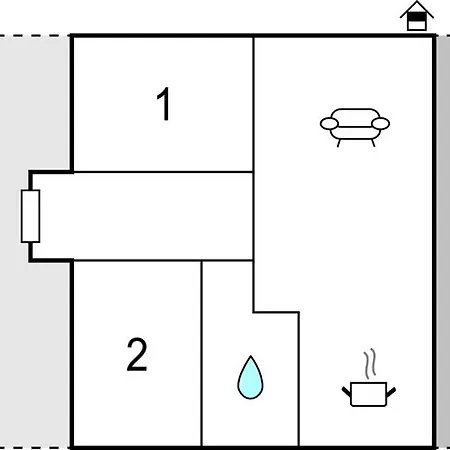 Two-bedroom In Zagvozd